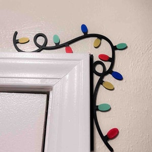 Christmas door frame decoration