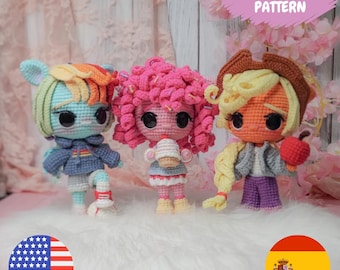 Ebook Ponys Kawaii PDF-Muster (ENG/ESP)