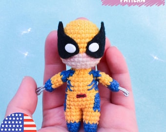Wolverine SuperHero PDF Pattern (ENG)