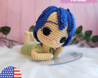 Yellow doll PDF Pattern (ENG)