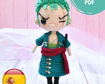 Pirate Swordsman PDF Pattern (ESP)