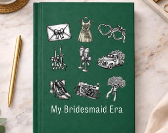 Vintage Tattoo Bridesmaid Journal: Bridesmaid Era Notebook, Bachelorette Gift or Proposal Gift