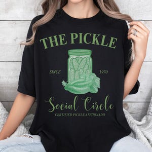 Comfort Colors Pickle T-Shirt: Funny Pickle Lover Gift