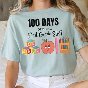 100 Days of School Shirt, 100 Day Shirt, 100th Day Of School Celebration, Student Shirt,Back to School Shirt, Gift For Teacher