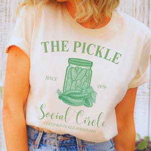 Comfort Colors Pickle T-Shirt: Funny Pickle Lover Gift