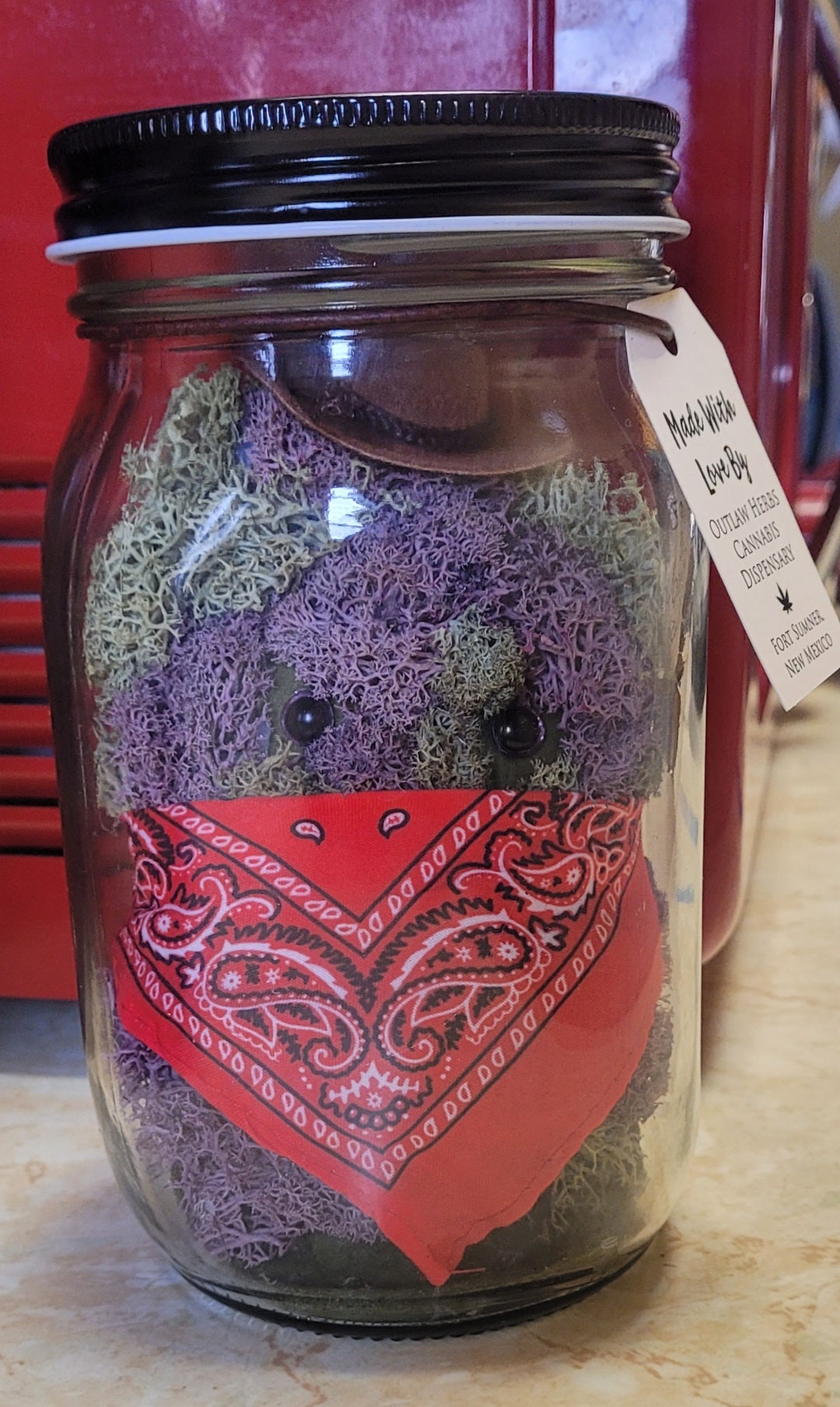 Outlaw Herbs Nugz Plushie in a Jar - Etsy