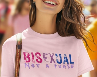 Bisexual Pride T-Shirt: Vintage Distressed Graphic LGBTQ+ Tee