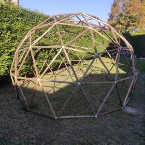 Geodesic Dome 72 Ft in Diameter by Domespaces DS2260. Luxury Camping 