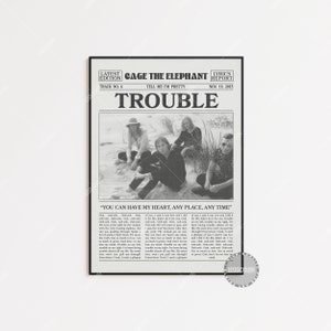 Trouble - Cage The Elephant (Lyrics) 