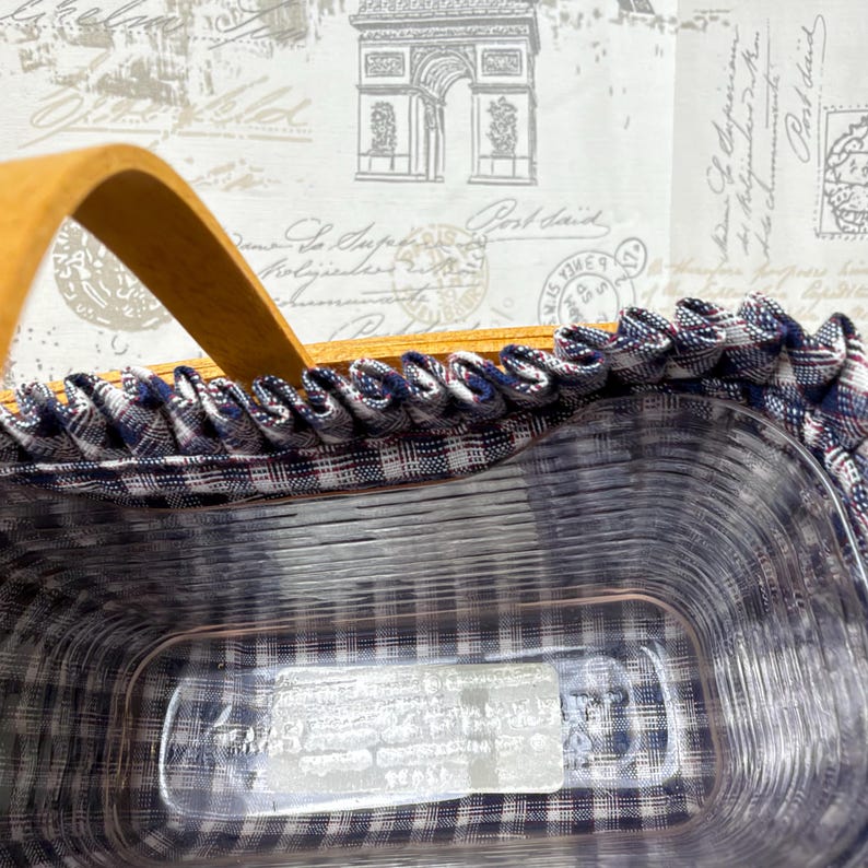 Longaberger Collectors Club J.W. Miniature 2000 Bread & Milk Basket ...