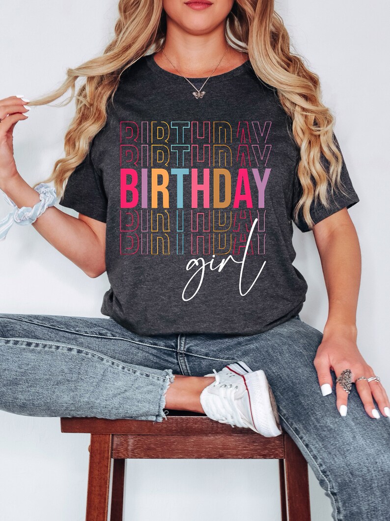 The Birthday Girl Shirt, Birthday Party Girl Shirt, Birthday Squad