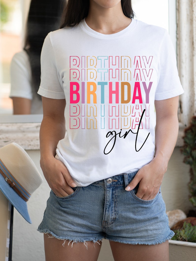 The Birthday Girl Shirt, Birthday Party Girl Shirt, Birthday Squad