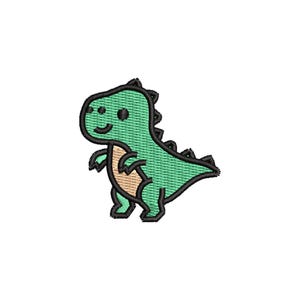 Cute T-Rex Dinosaur Embroidery Design – Instant Download Machine Embroidery File