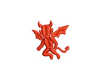 Devil Embroidery Design Embroidery File Digital Design Instant Download