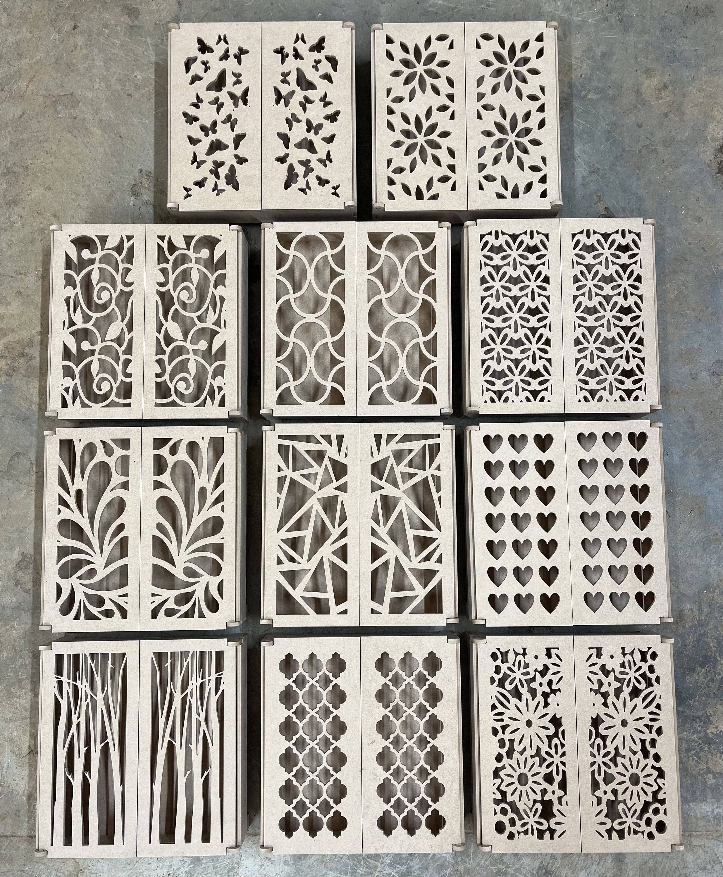 CNC Jewelry Box Files, Laser Cut Wood Keepsake Boxes (digital Download ...