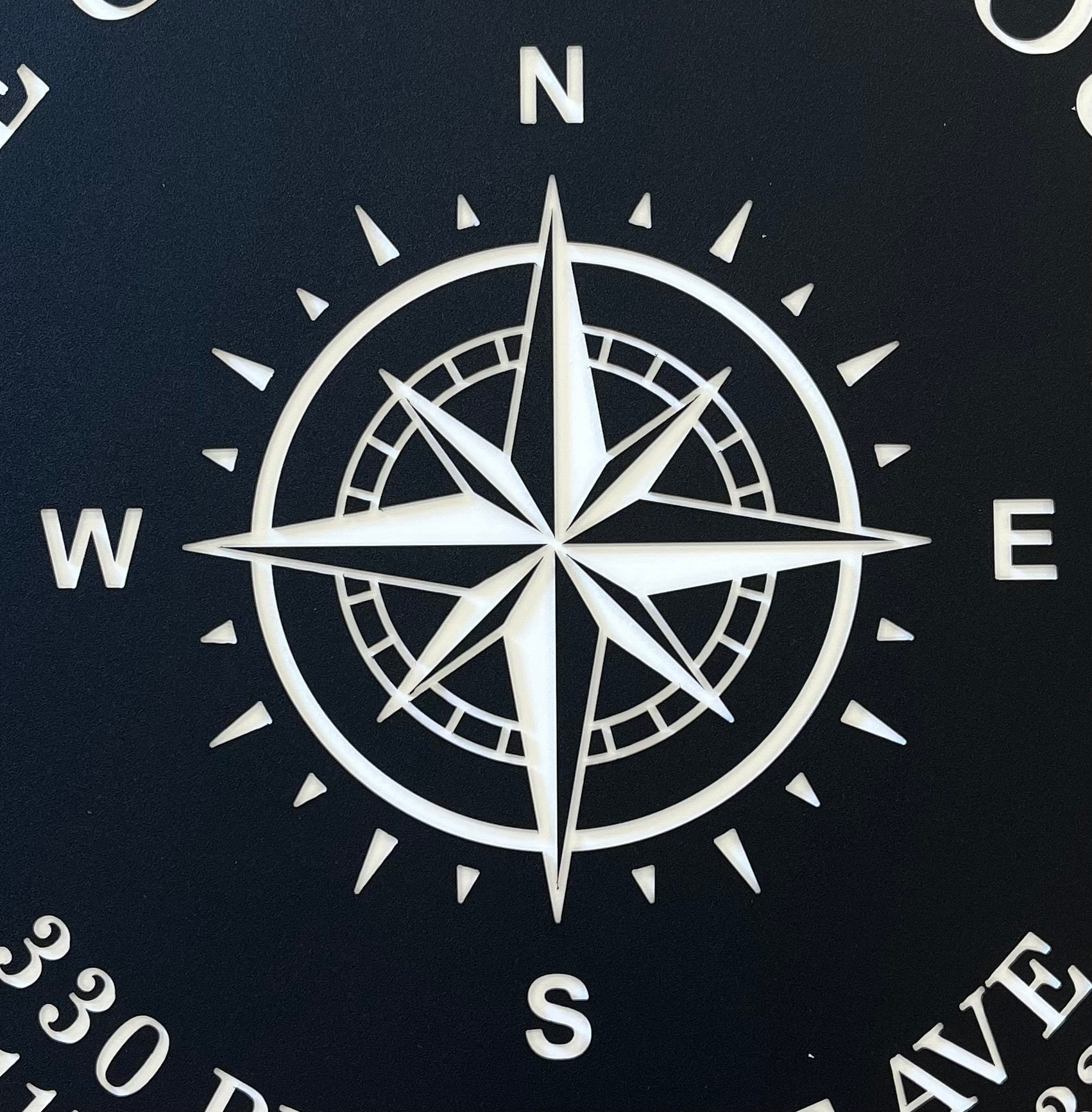 Compass File, Digital Download, Crv, Eps, Dxf, Ai, Svg Files, Cnc Files ...