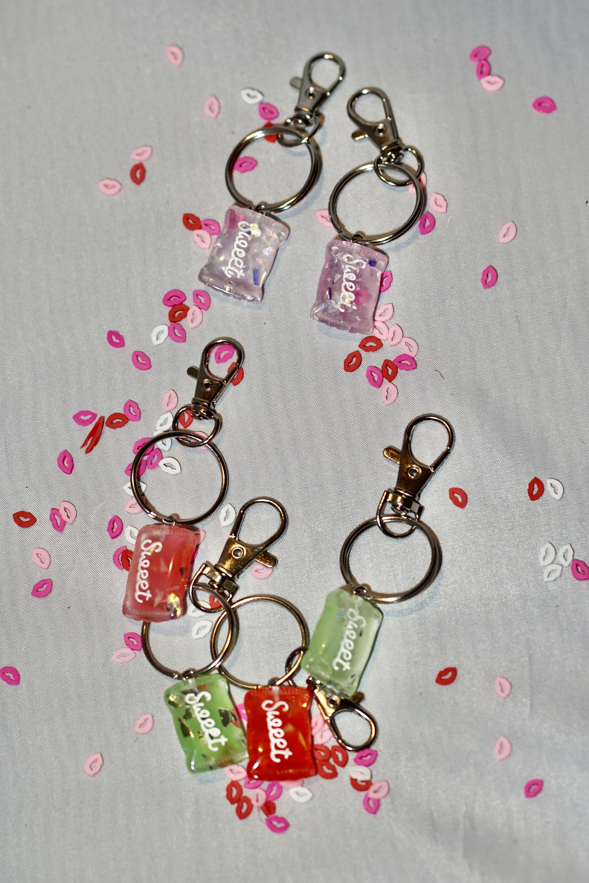 Sweet Keychains Sweet Candy Keychains - Etsy