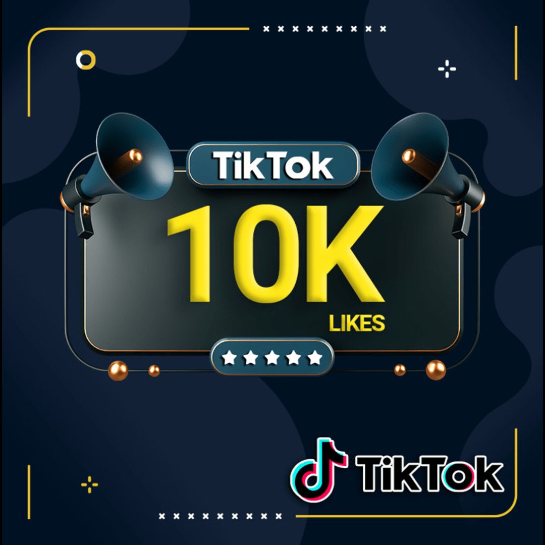 ORIGINAL 10K Tiktok Likes Non-drop Lifetime Real Tiktok - Etsy