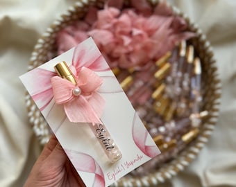 Botella de spray de colonia personalizada, recuerdo / Colonia de limón turco / Regalo para baby shower de boda