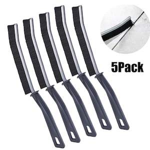 Crevice Cleaning Brush for Kitchen and Bath all around the House 5Pc pack Get corners and window sill gaps clean with this handy tool