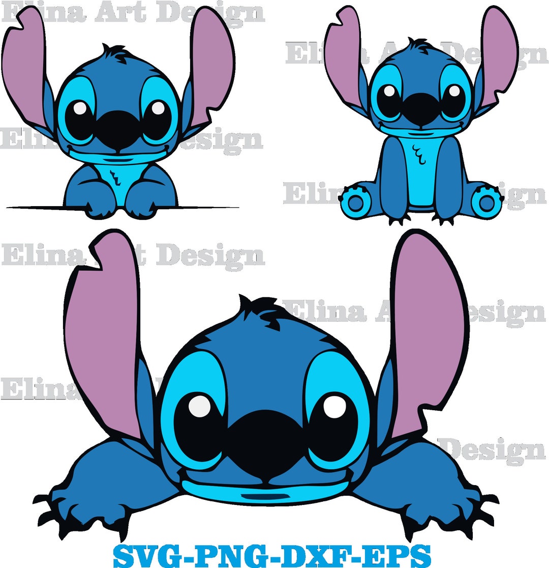 Stitch Svg Bundle Files, Stitch Svg for Cricut, Layered Files, Stitch ...