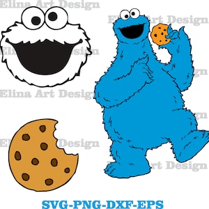 Cookie Monster - Etsy