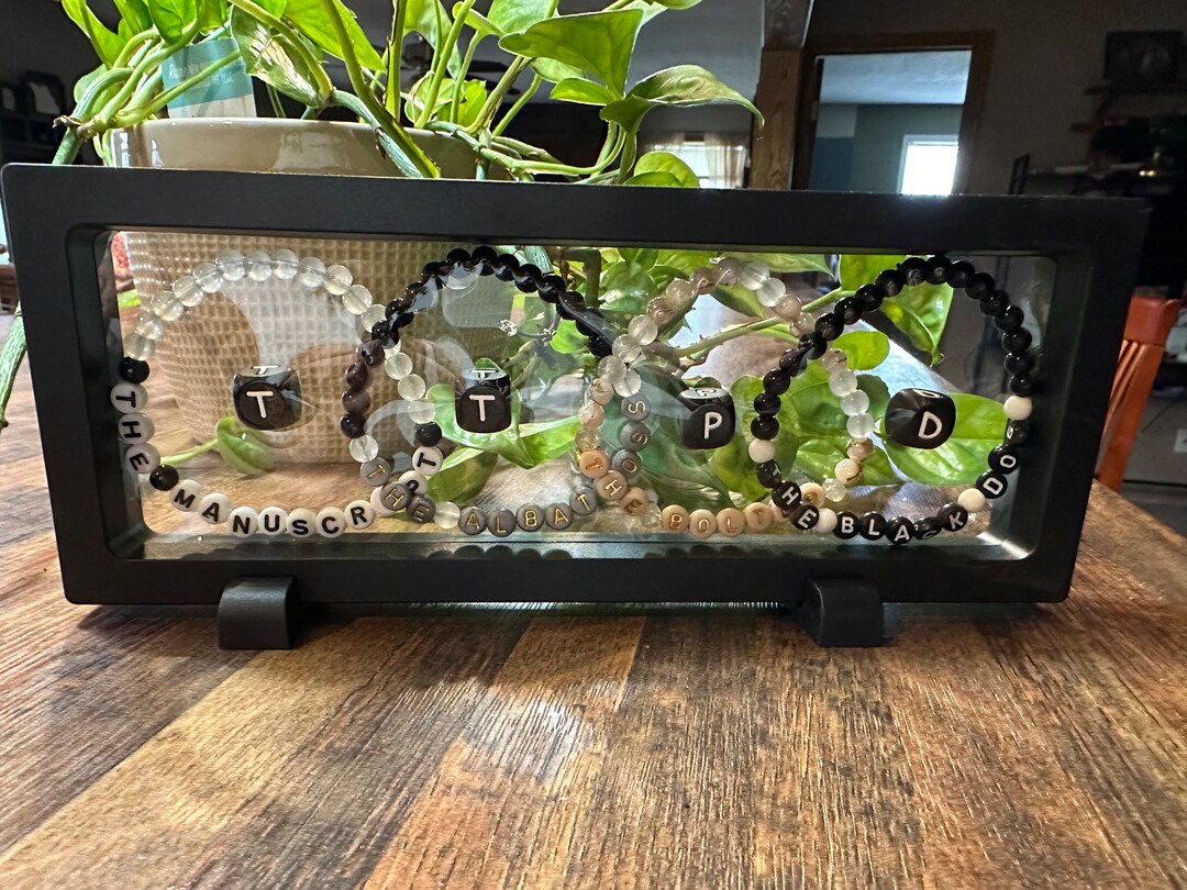 TTPD Friendship Bracelets in Display Case - Etsy