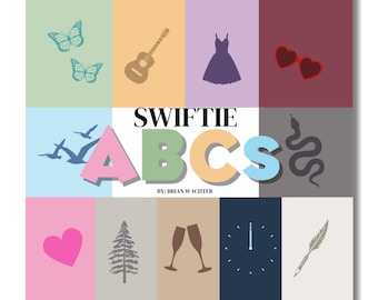 Swiftie ABCs 8x8 Tapa dura, no oficial y no autorizado