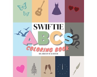 Libro para colorear Swiftie ABCs (no oficial ni autorizado)