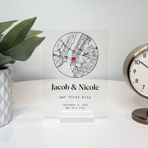 Personalisierter Fotoabzug, Personalisierter Fotoabzug, Personalisierter Fotodruck, Unser Erstes Date, Personalisiertes Geschenk für Verlobte