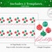 Editable Holiday Tag Printable Christmas Tags for Quick and - Etsy