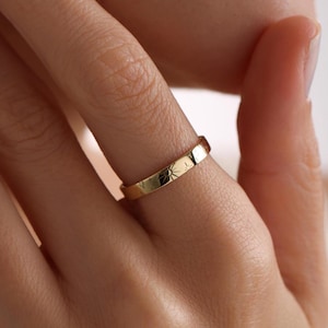 Sterling Silver Sun and Moon Ring: Celestial Wedding Band