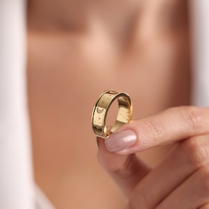Spinner Ring, Fidget Ring, Anxiety Ring, Worry Ring, Gold Fidget Ring, Stress Ring, Spinning Ring, Kinetic Ring, Anti Stress Ring, Gift