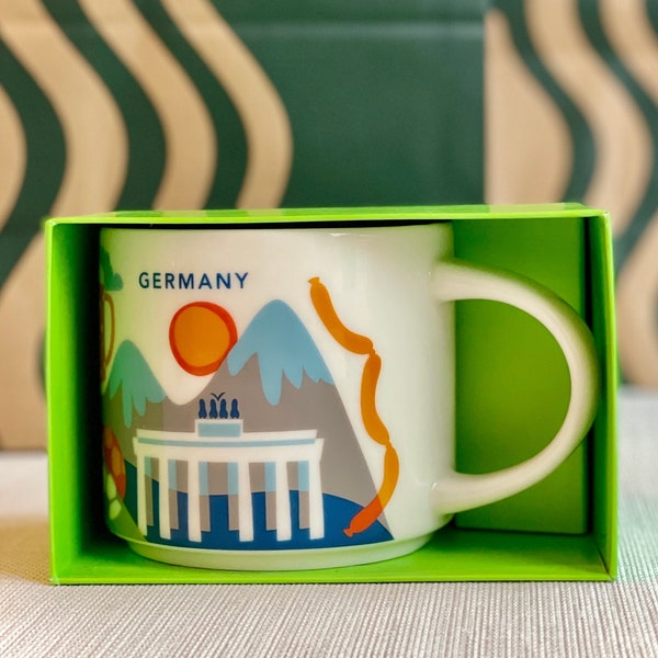 Starbucks kopje porselein - City Mug You Are Here Collection DUITSLAND Deutschland | Koffiekopje | Koffiekop