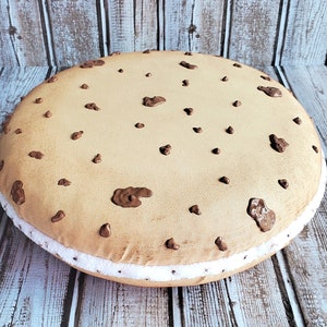 Giant Chocolate chip cookie, faux cookie, fake cookie, fake sweets, fake bake, party decor, wreath attachment,
