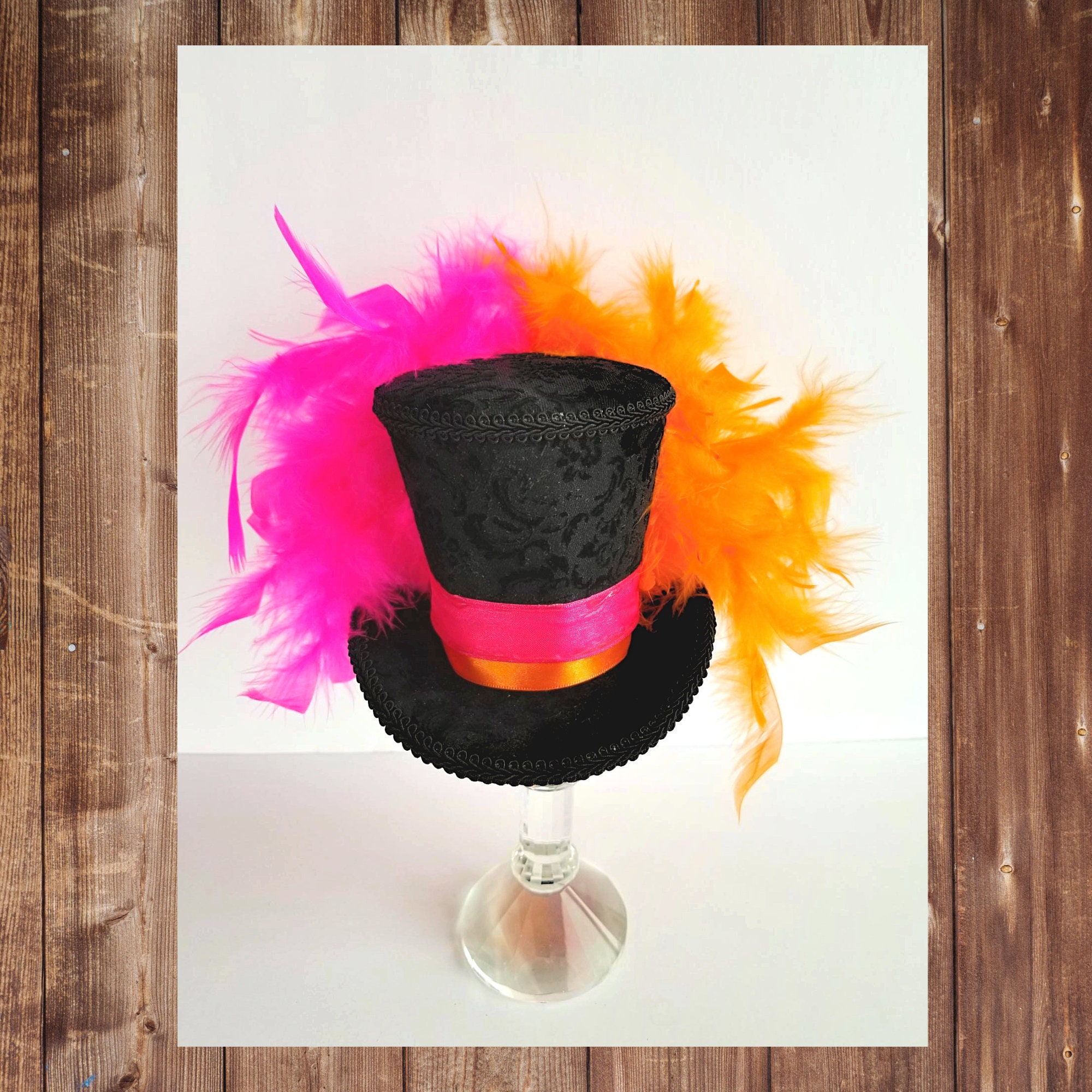 Mini Neon Top Hat Kids Party Hats 18 Pcs S Plastic Top Hat Coloful