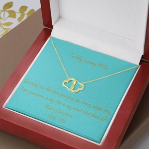 Geschenk für Frau, ewige Liebe 18 Pave Set Diamant Anhänger Halskette, Gelbgold, mit persönlicher Note