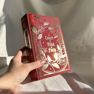 A Court of Mist and Fury Rebound Book | Special Edition ACOMAF, Hand made, rebind foil cover, limited run, ACOTAR Series