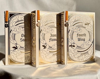 Handmade Fourth Wing Series Set: Special Edition Rebound Books