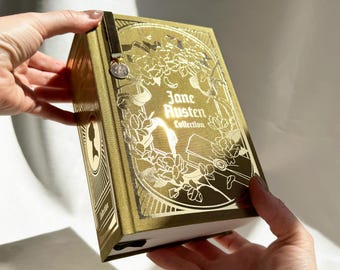 Jane Austen Omnibus: Handmade Rebound Book, Special Edition with Gold Foil