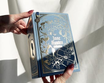 Jane Austen Omnibus: Handmade Rebound Book, Special Edition with Gold Foil