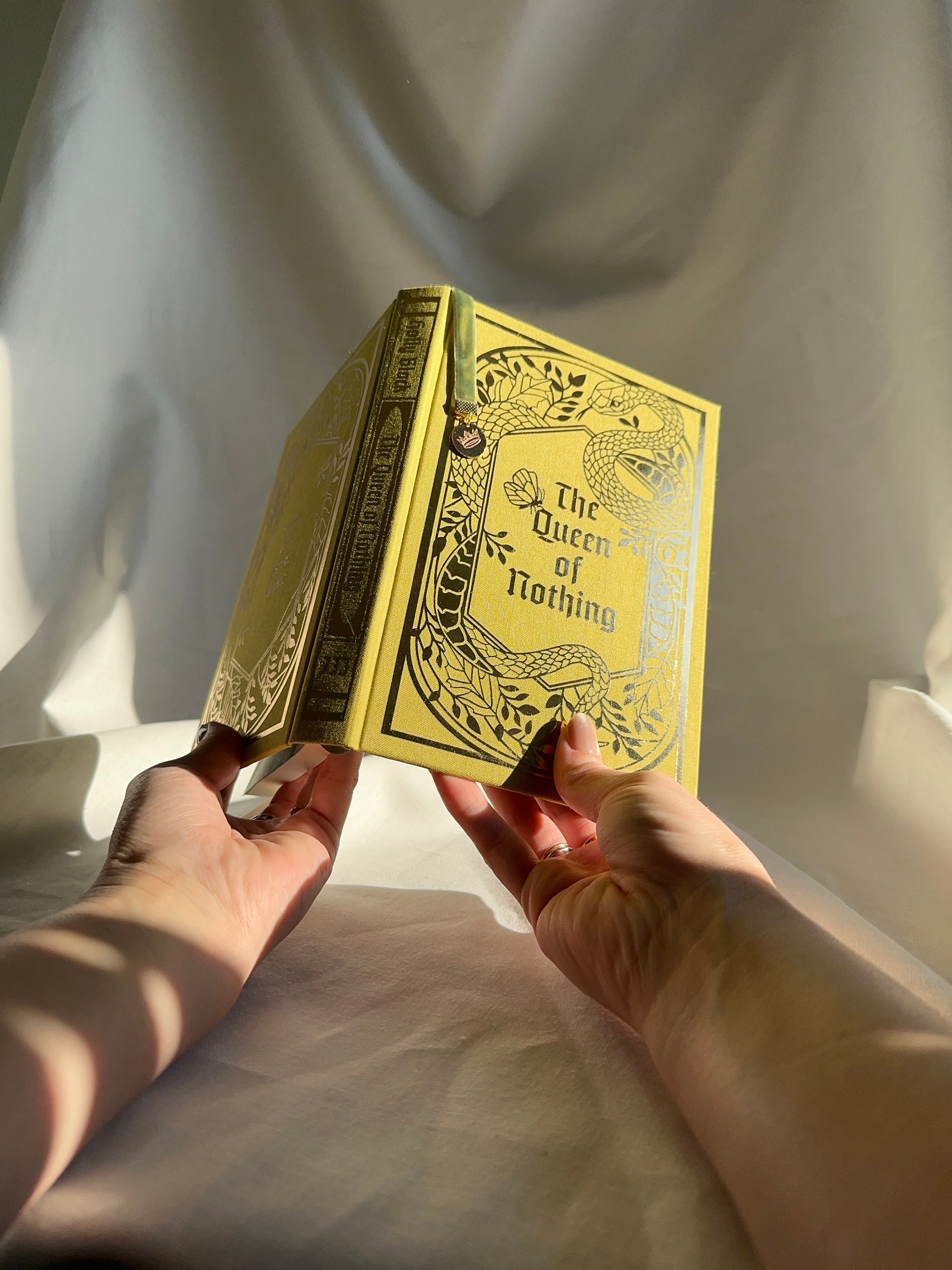 The Queen of Nothing Rebound Book Special Edition, Handmade, Foil Cover