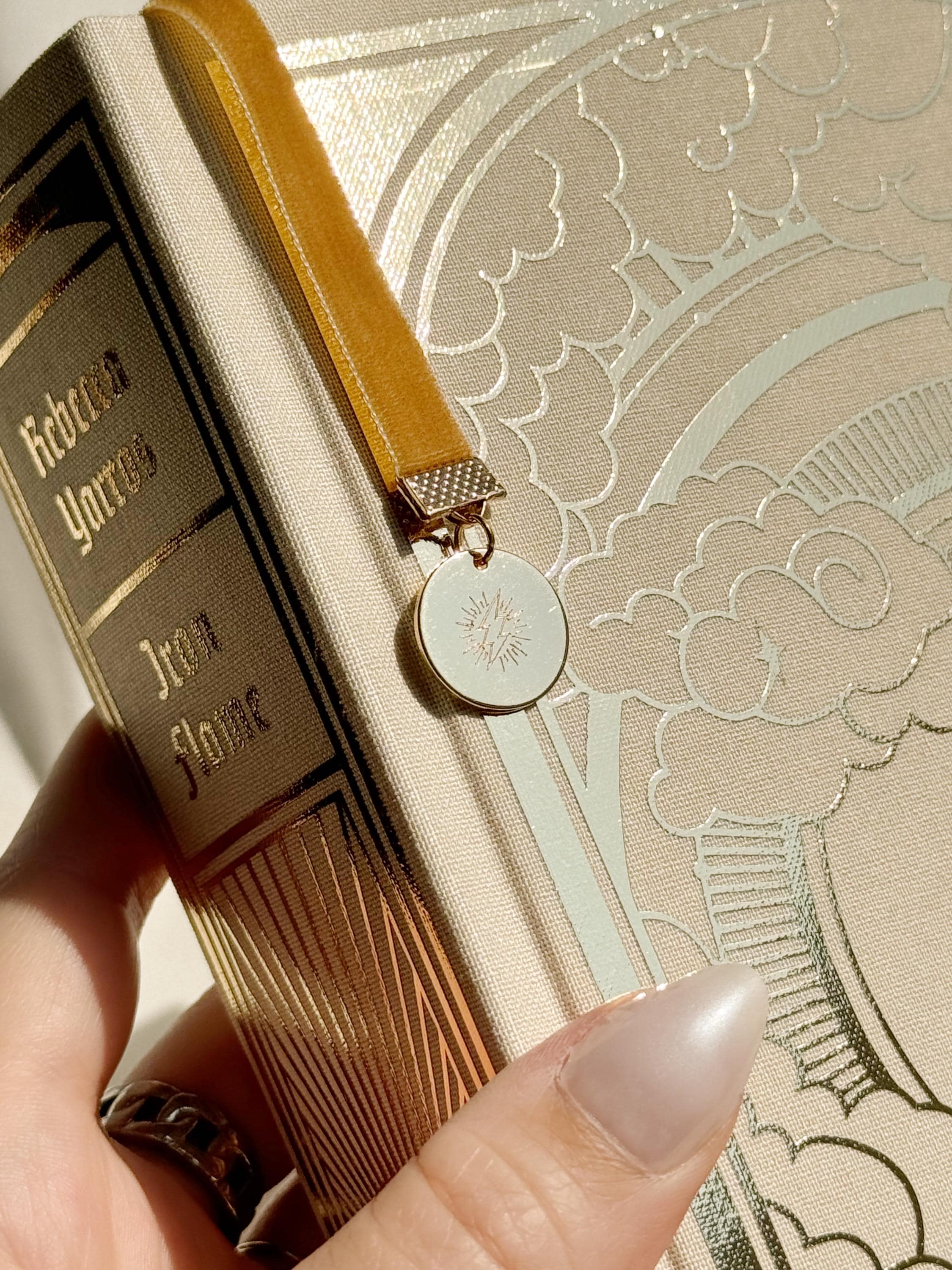 Iron Flame Rebound Book | Special Edition, Handmade, Foil Cover, The Empyrean series, Rebecca Yarros, Custom Rebind, Bindery, Fourth Wing