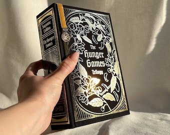Hunger Games Omnibus: Handmade Rebound Book, Special Edition Gold Foil