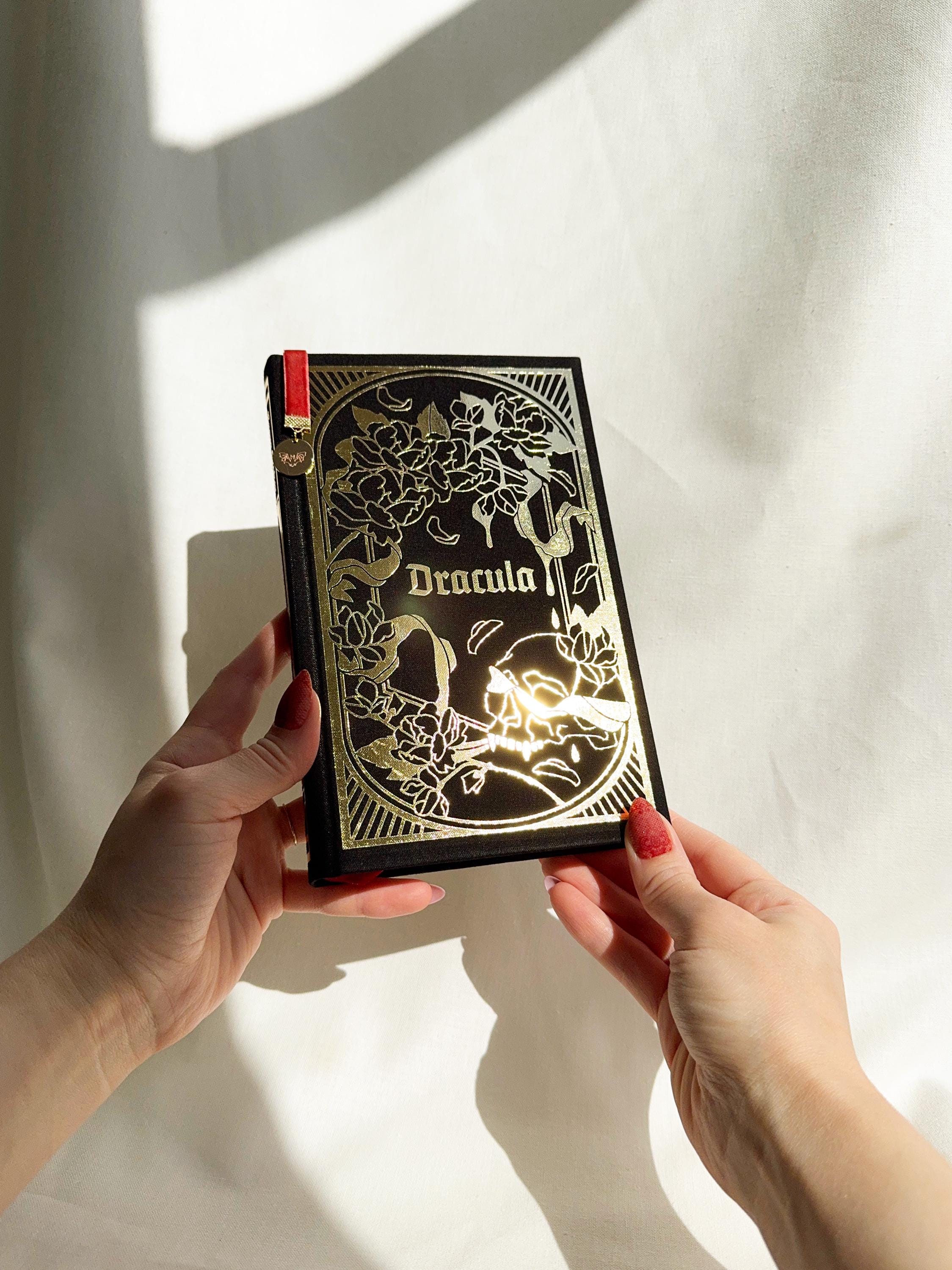 Dracula: Handmade Rebound Book, Gold Foil, Special Edition - Etsy