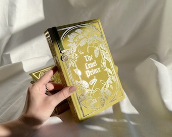 The Cruel Prince: Handmade Rebound Book, Gold Foil Cover, Special Edition