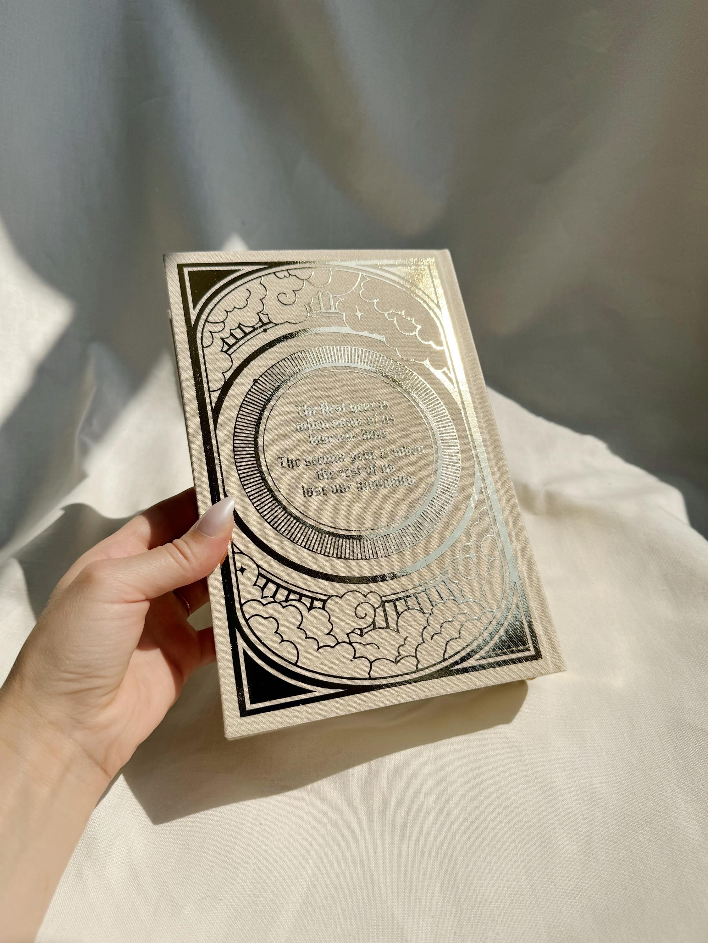 Iron Flame Rebound Book | Special Edition, Handmade, Foil Cover, The Empyrean series, Rebecca Yarros, Custom Rebind, Bindery, Fourth Wing