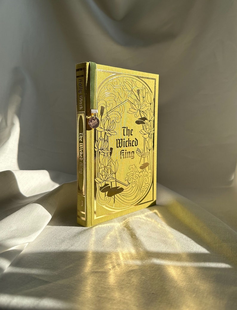 The Wicked King Rebound Book Special Edition, Handmade, Foil Cover, the