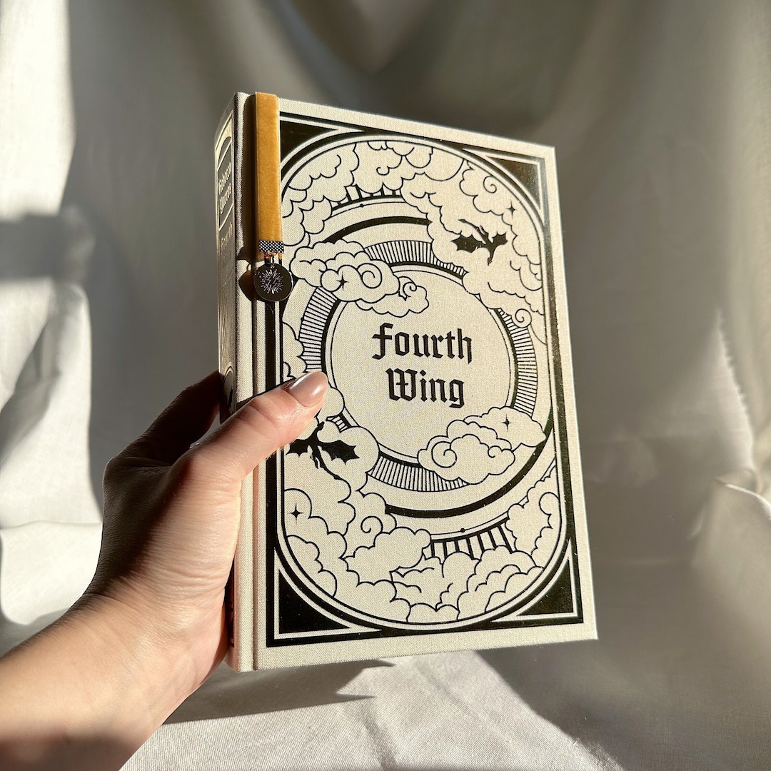 Fourth Wing Rebound Book Special Edition, Handmade, Foil Cover, the Empyrean Series, Rebecca