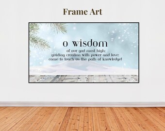 O Antiphons Advent bundle for Samsung frame TV